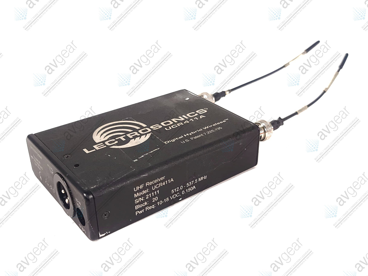Lectrosonics UCR411A Digital Hybrid Wireless Receiver Block 20 (512-537MHz)