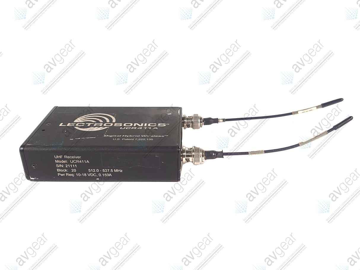 Lectrosonics UCR411A Digital Hybrid Wireless Receiver Block 20 (512-537MHz)