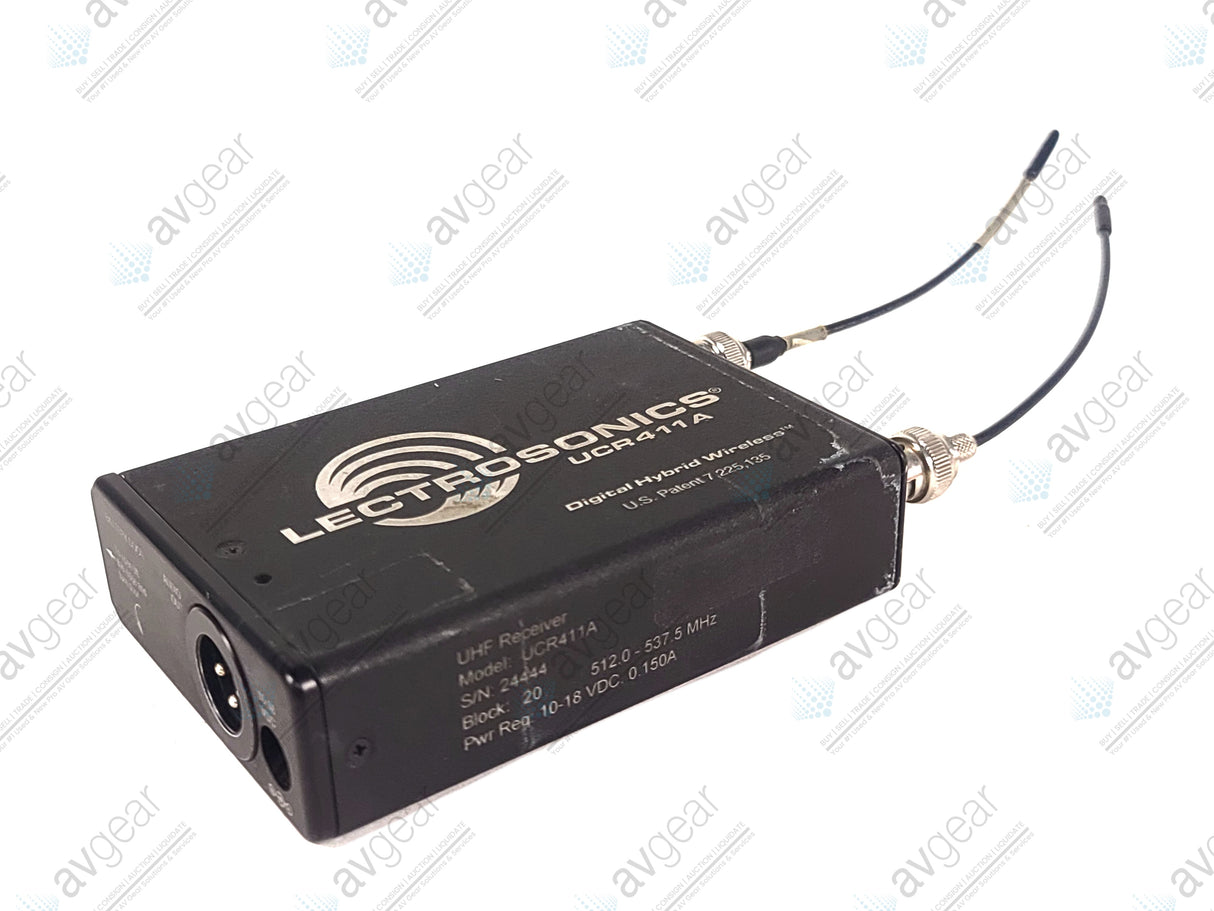 Lectrosonics UCR411A Digital Hybrid Wireless Receiver Block 20 (512-537MHz)