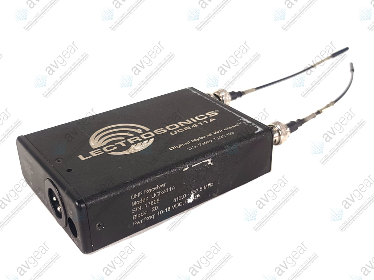 Lectrosonics UCR411A Digital Hybrid Wireless Receiver Block 20 (512-537MHz)
