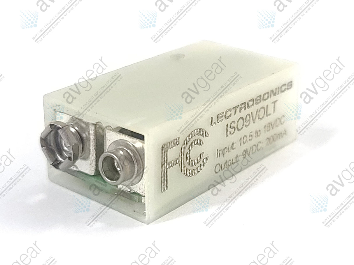 Lectrosonics FC ISO9VOLT Battery Eliminator