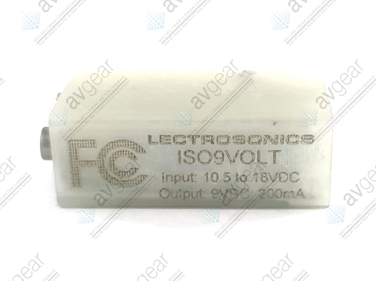 Lectrosonics FC ISO9VOLT Battery Eliminator