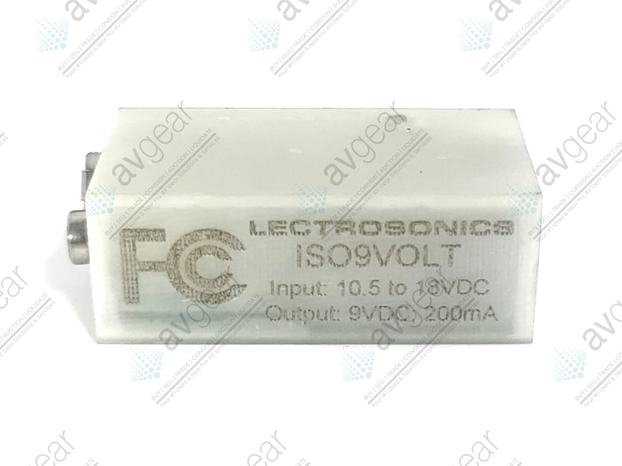 Lectrosonics FC ISO9VOLT Battery Eliminator