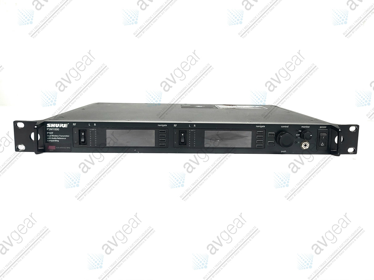 Shure P10T-G10 Wireless Transmitter (G10: 470-542MHz)