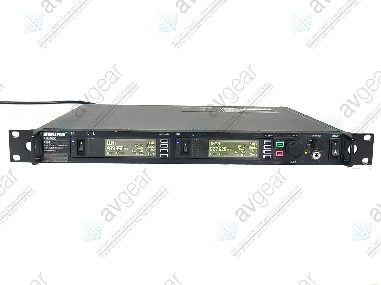 Shure P10T-G10 Wireless Transmitter (G10: 470-542MHz)