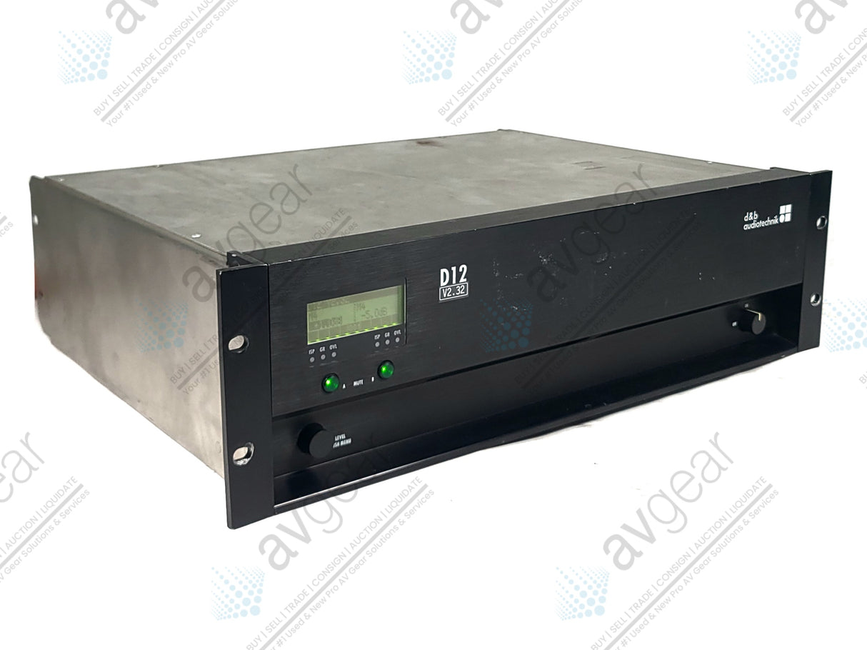D&B Audiotechnik D12 Amplifier