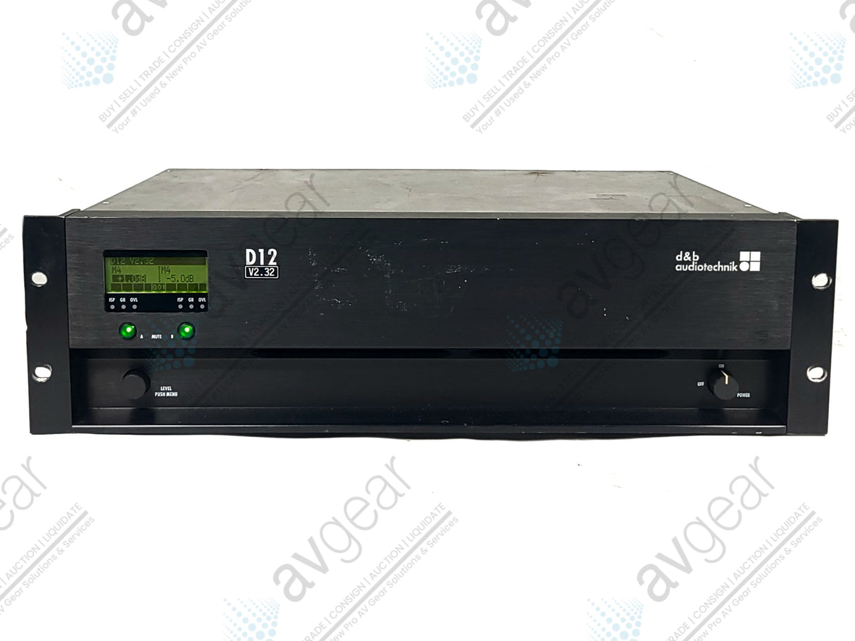 D&B Audiotechnik D12 Amplifier