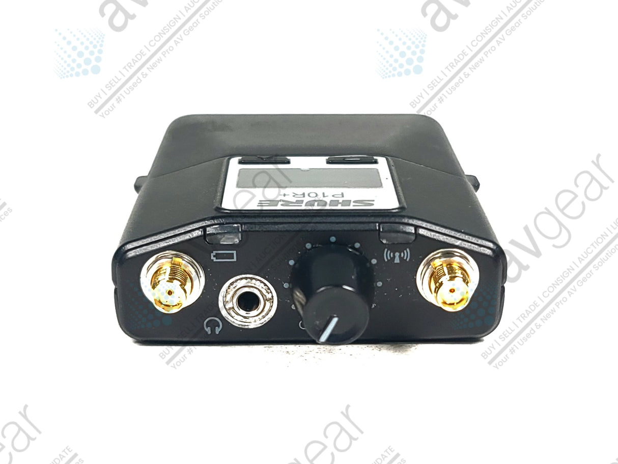 Shure P10R+ Diversity bodypack receiver (G10 Band: 470-542 MHz)