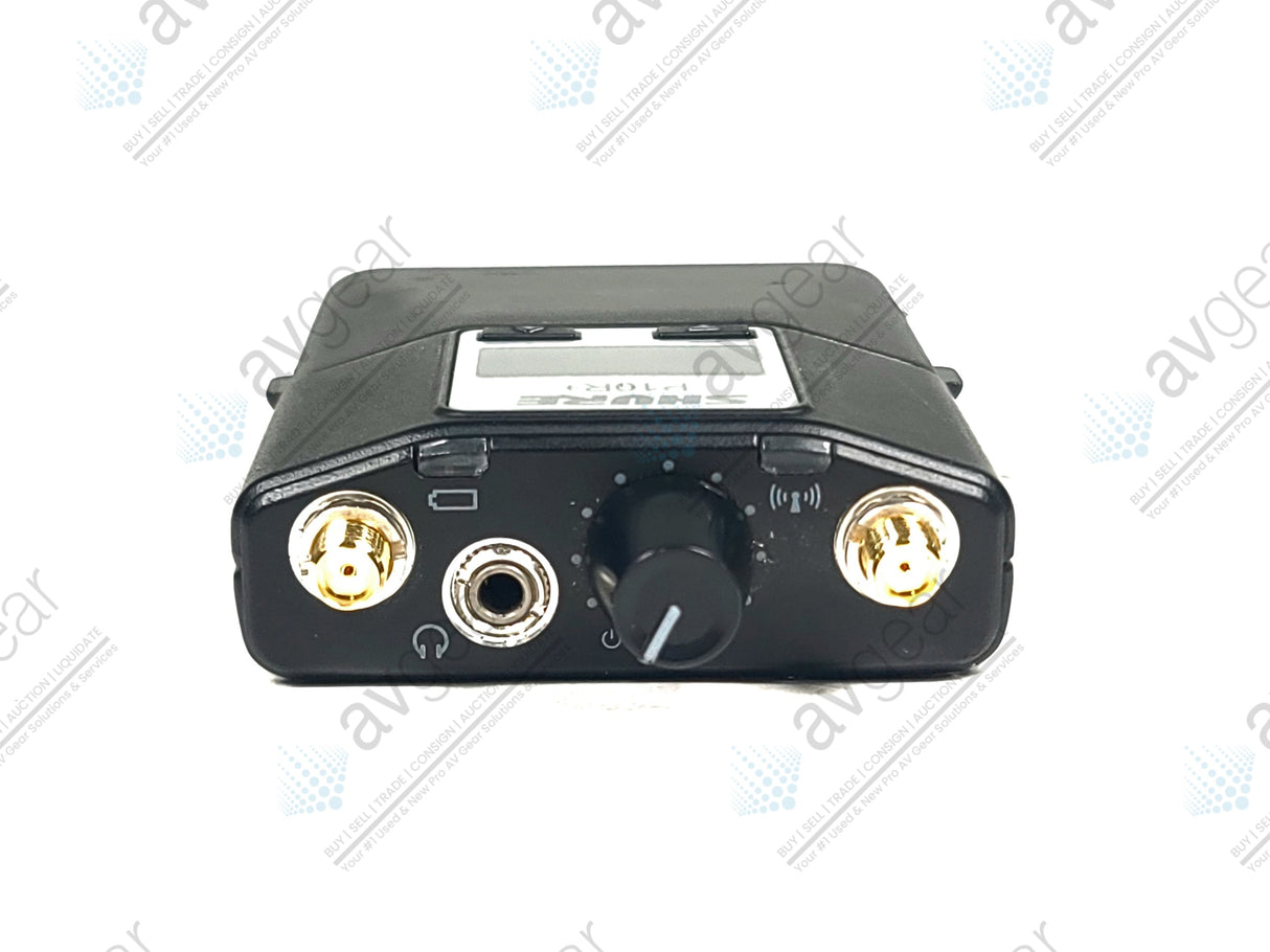 Shure P10R+ Diversity bodypack receiver (G10 Band: 470-542 MHz)