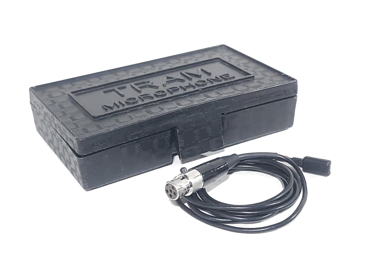 Tram TR50 BML+ Omni Lavalier Microphone with TA5F Connector for Lectrosonics Transmitters In Case