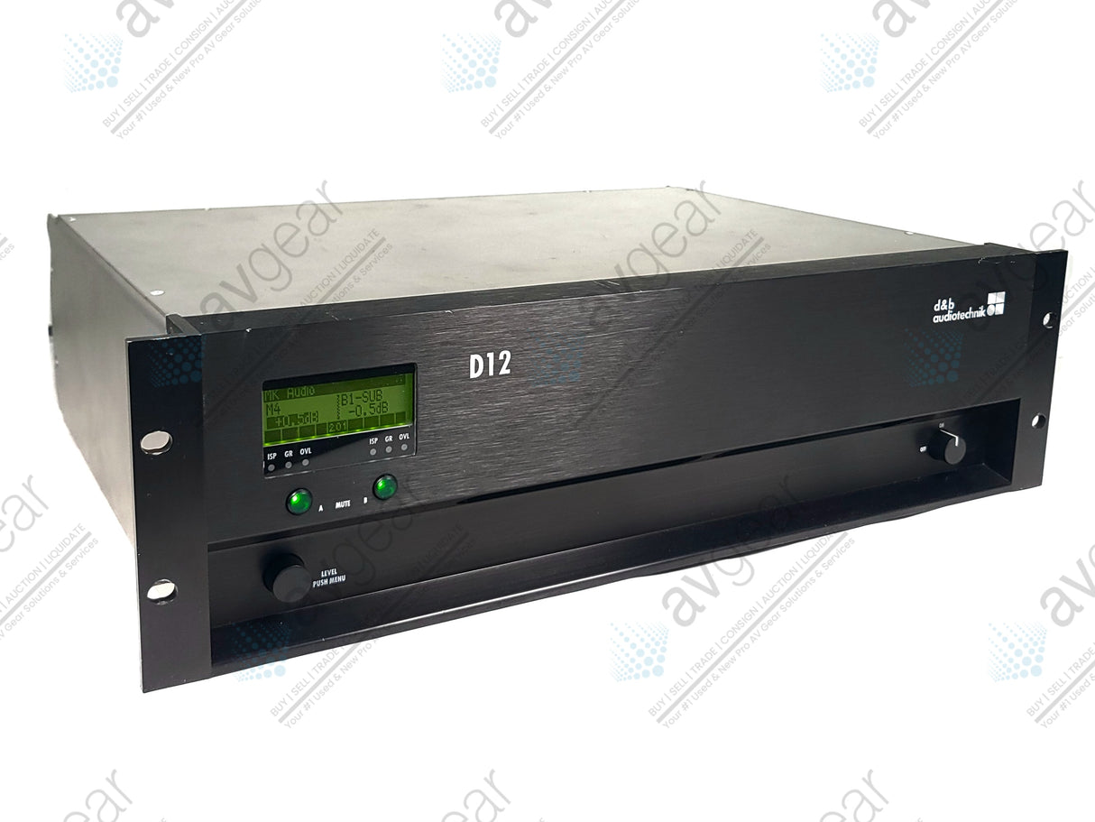 d&b audiotechnik D12 Multi-channel Amplifier