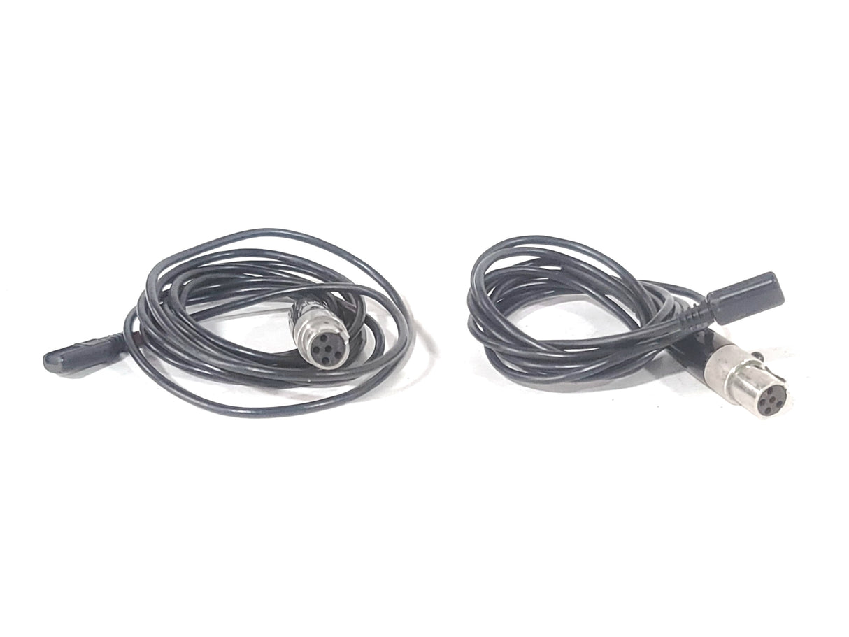 (2) Tram TR50 BML+ Omni Lavalier Microphone with TA5F Connector for Lectrosonics Transmitters In Case