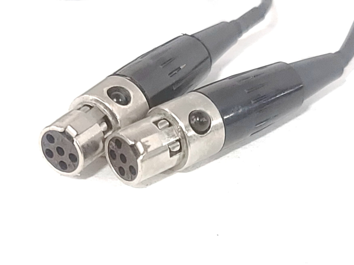 (2) Tram TR50 BML+ Omni Lavalier Microphone with TA5F Connector for Lectrosonics Transmitters In Case