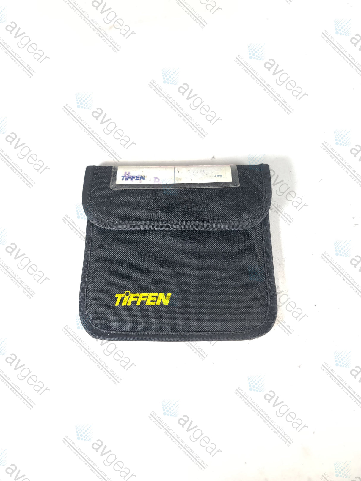 Tiffen 4x4 Square Clear Filter in Tiffen Soft Pouch