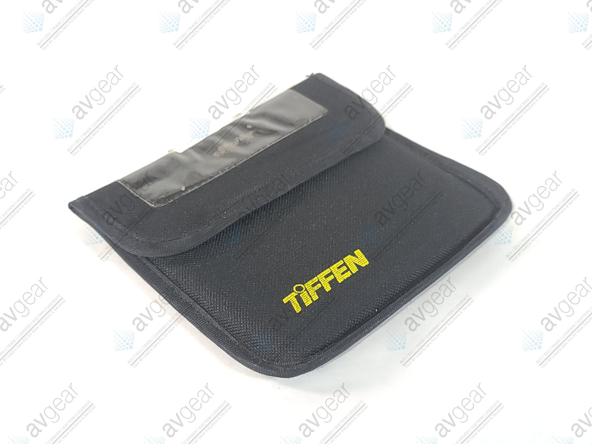 Tiffen 4x4 Square Clear Filter in Tiffen Soft Pouch