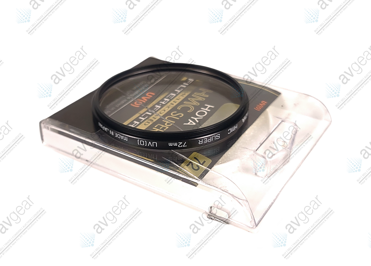 Hoya HMC Super 72MM UV(0) Filter Lens in Hoya Case