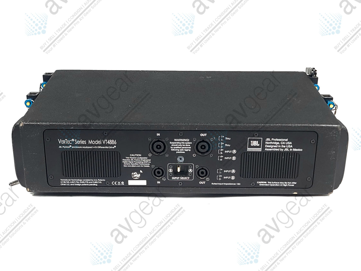 JBL VT4886 Subcompact Passive 3-Way Line Array Speaker