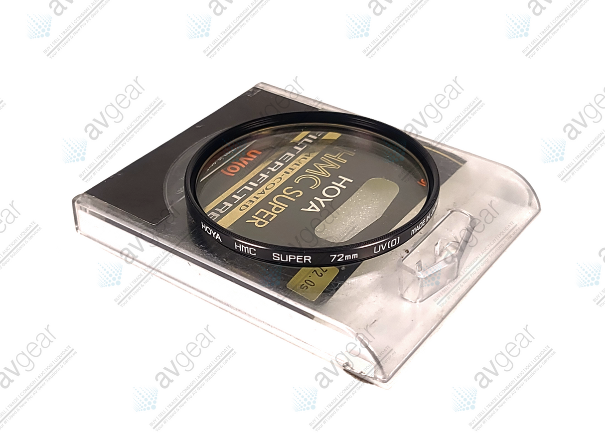Hoya HMC Super 72MM UV(0) Filter Lens in Hoya Case