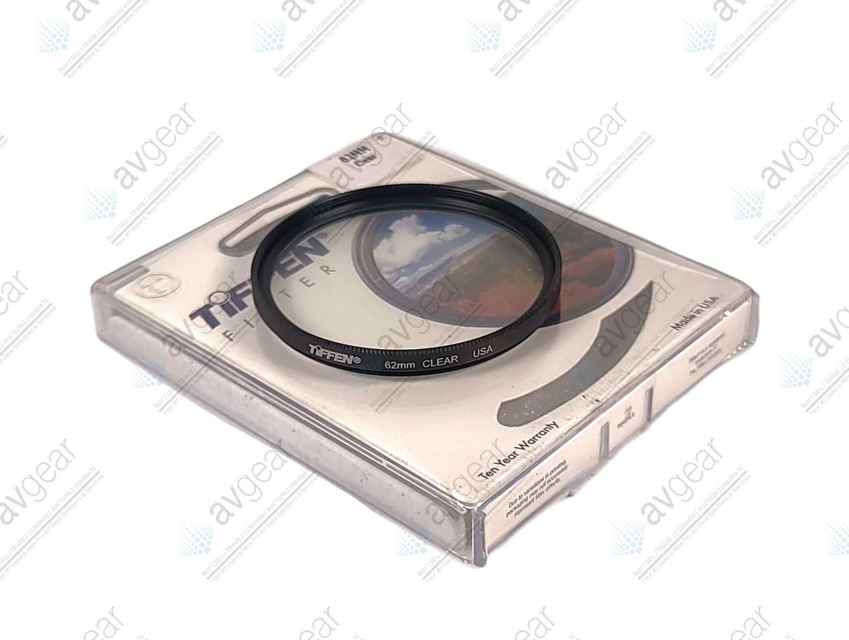Tiffen 62MM UV Protection Filter Lens in Tiffen Case