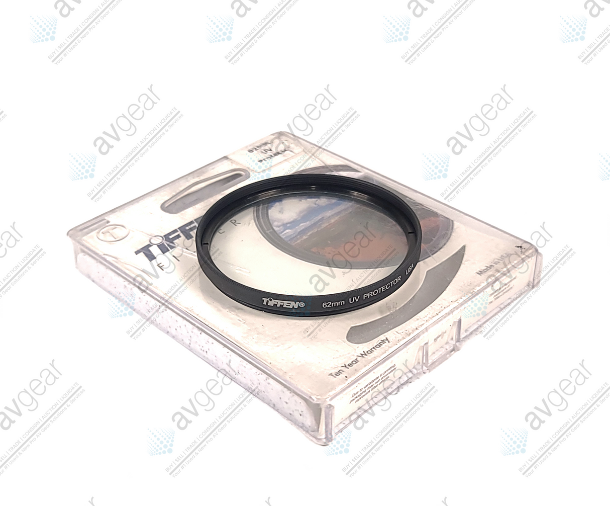Tiffen 62MM UV Protection Filter Lens in Tiffen Case