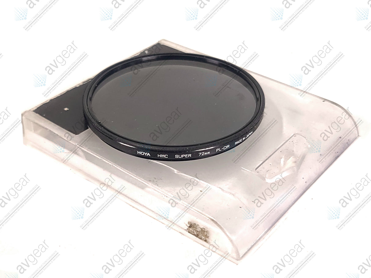 Hoya HMC Super 72MM PL-CIR Polarising Filter Lens in Hoya Case