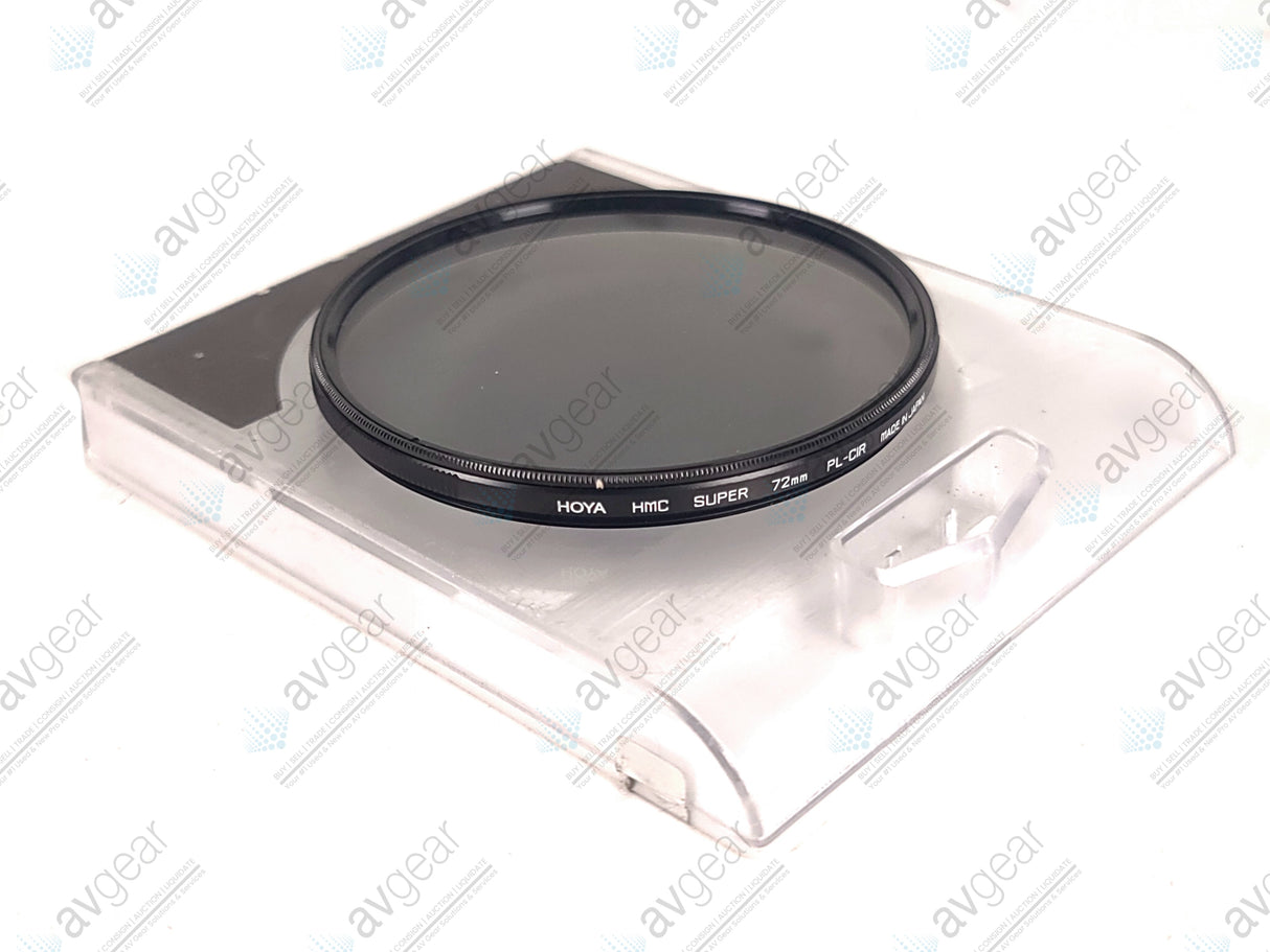 Hoya HMC Super 72MM PL-CIR Polarising Filter Lens in Hoya Case