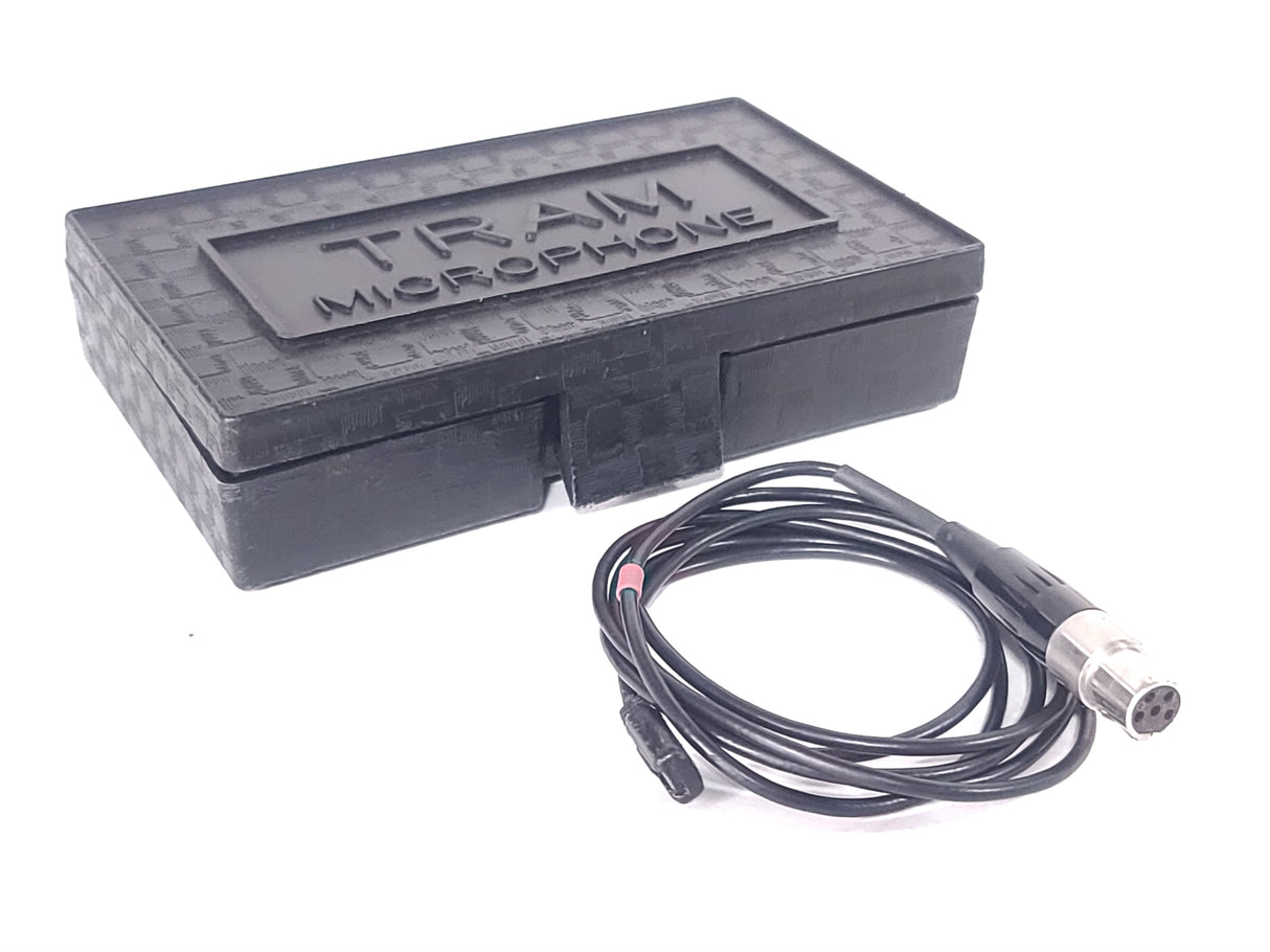Tram TR50 BML+ Omni Lavalier Microphone with TA5F Connector for Lectrosonics Transmitters In Case