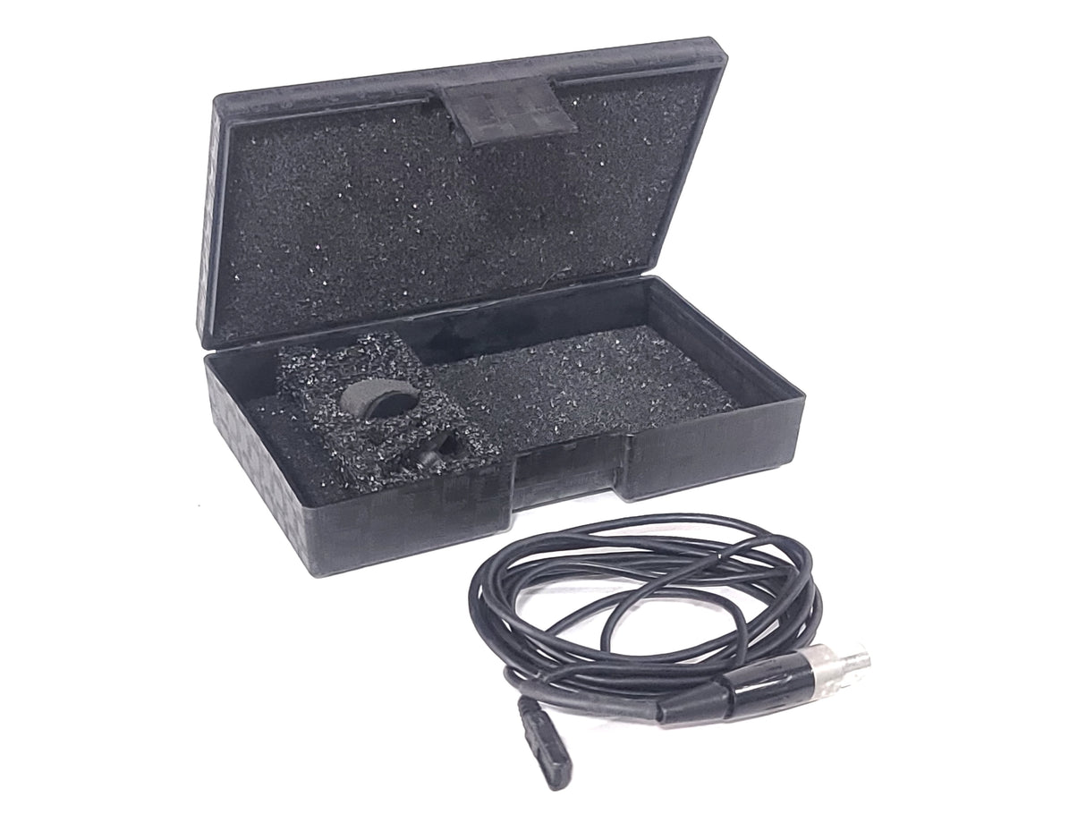 Tram TR50 BML+ Omni Lavalier Microphone with TA5F Connector for Lectrosonics Transmitters In Case