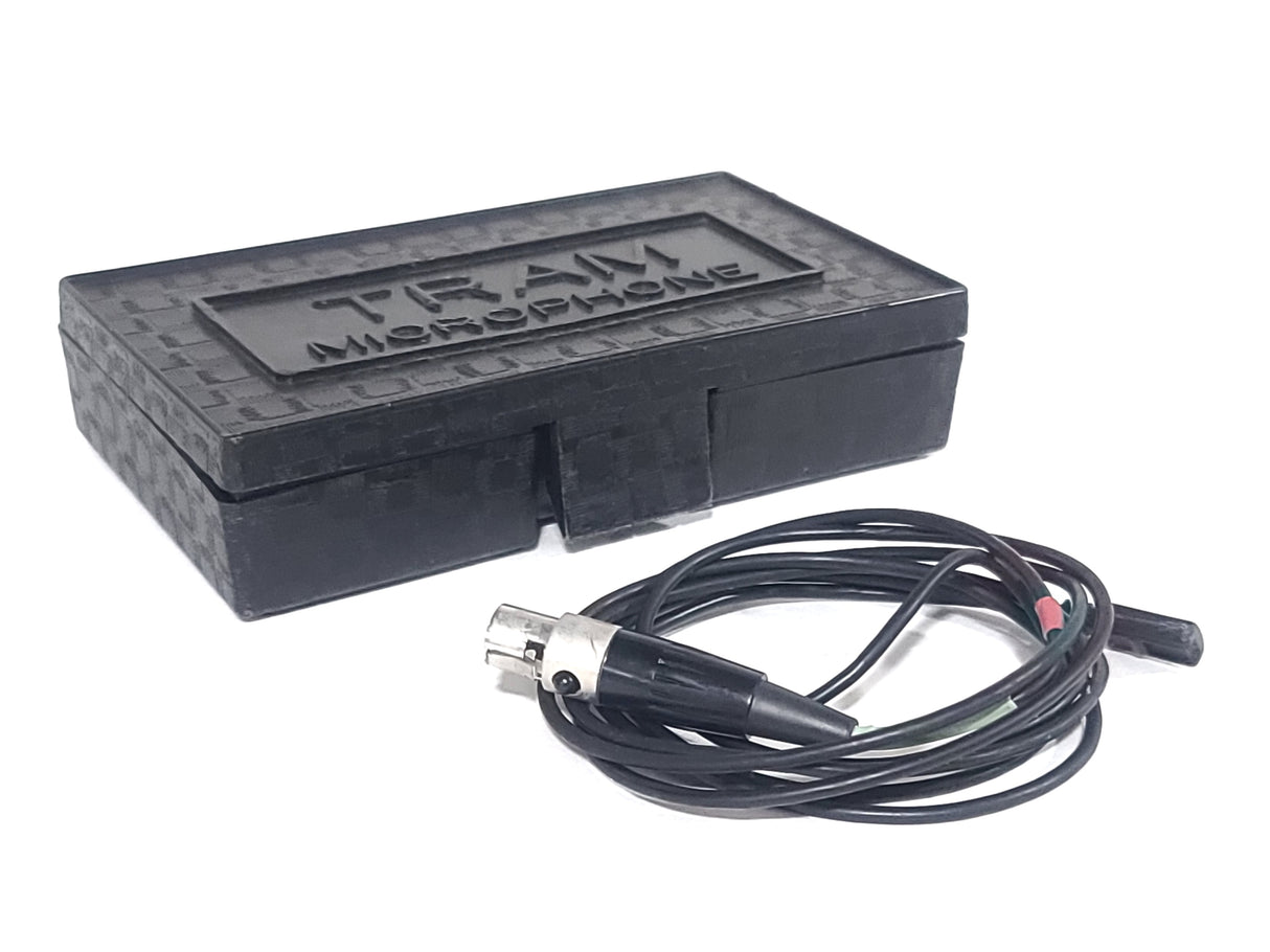 Tram TR50 BML+ Omni Lavalier Microphone with TA5F Connector for Lectrosonics Transmitters In Case