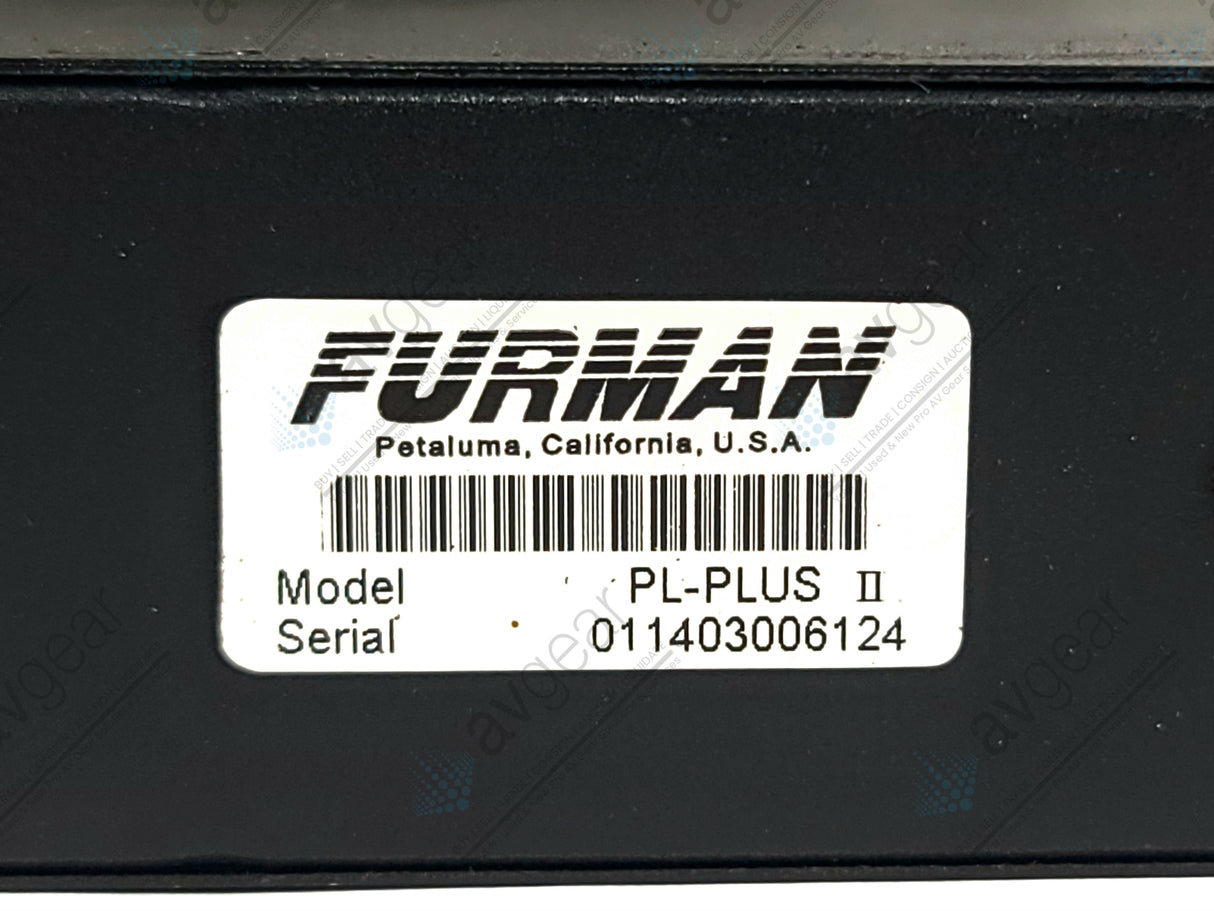 Furman PL-Plus Series II Power Conditioner