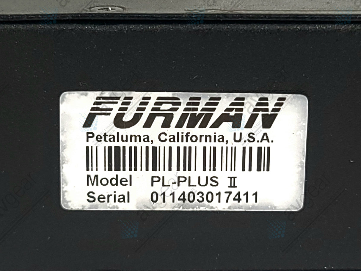 Furman PL-Plus Series II Power Conditioner