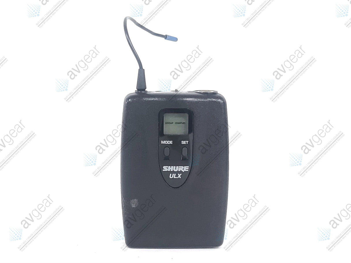 Shure ULXP4 Wireless Receiver Kit (G3: 470-506MHz) w/ Accessories in Pelican 1490 Case