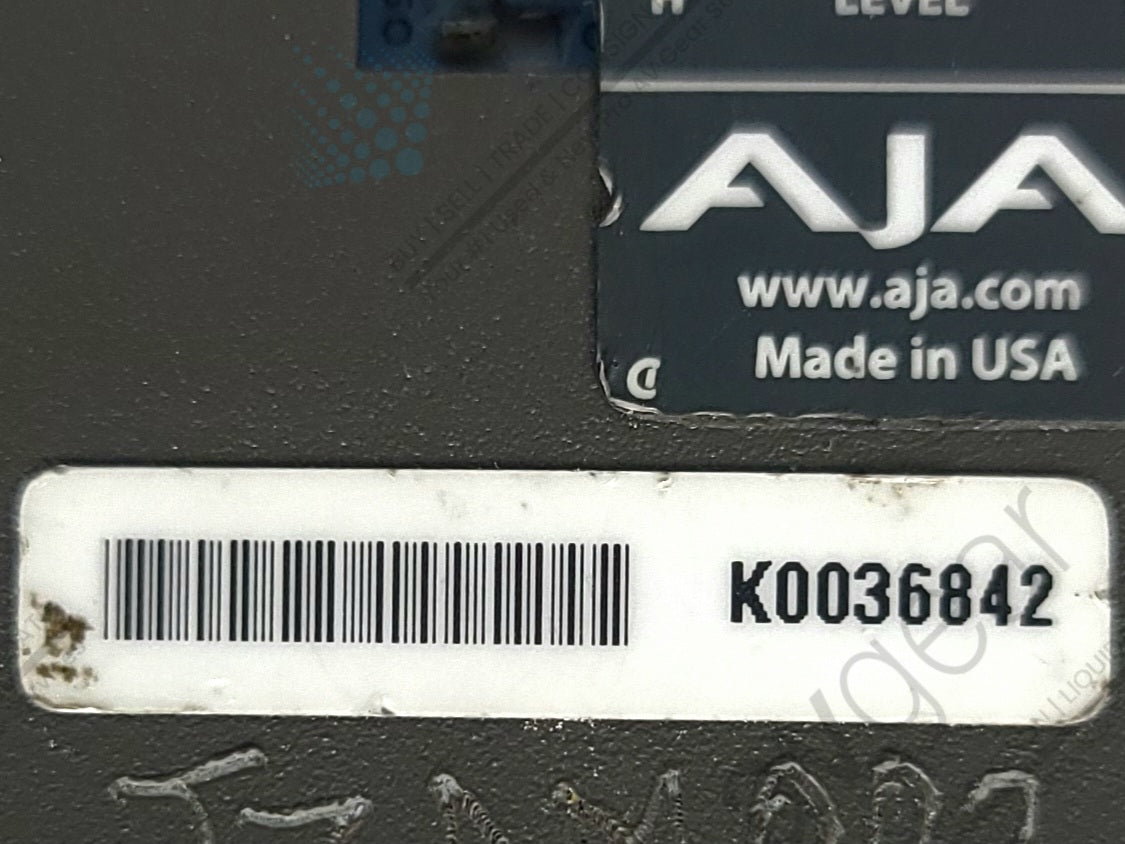 AJA HD10AMA HD/SD-SDI 4 Channel Analog Audio Embedder/Disembedder