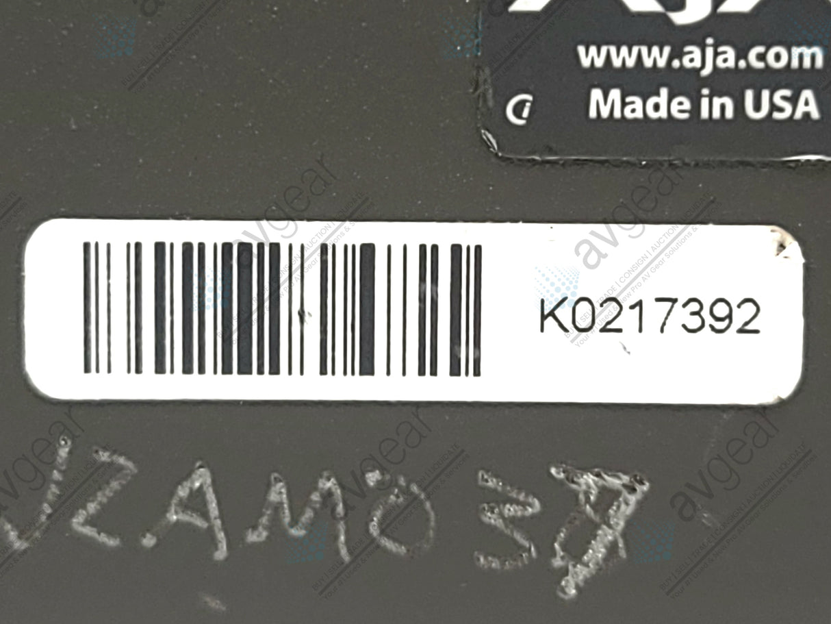 AJA HD10AMA HD/SD-SDI 4 Channel Analog Audio Embedder/Disembedder