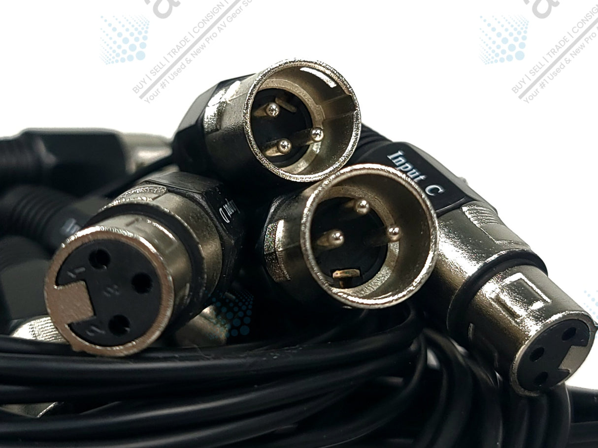 AJA HD10AMA HD/SD-SDI 4 Channel Analog Audio Embedder/Disembedder w/ Breakout Cable