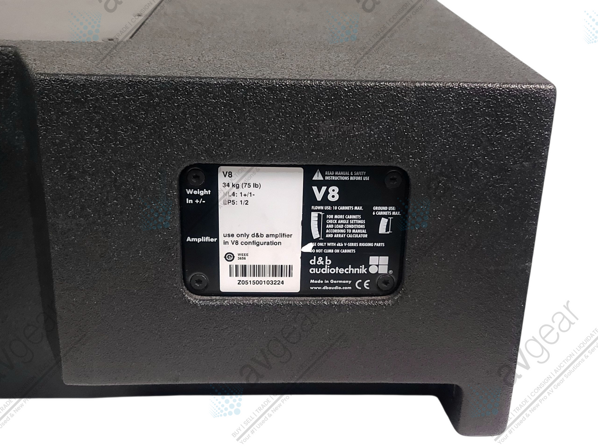 d&b audiotechnik V8 Line Array Loudspeaker