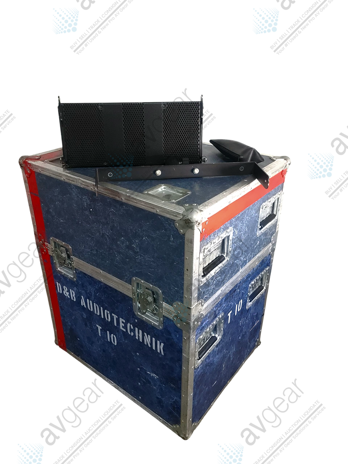 D&B AudioTechnik T10 2-way Line Array Loudspeaker in Wheeled Road Case