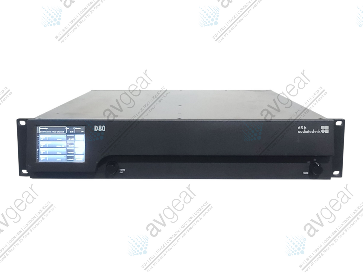 d&b audiotechnik D80 4-channel Power Amplifier