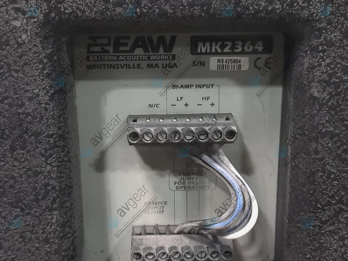 EAW MK2364 2-Way Full Range Loudspeaker w/ Mounting Bracket
