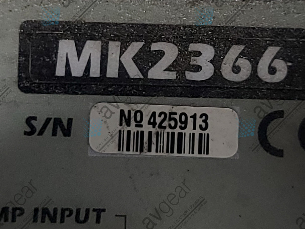 EAW MK2366 2-Way Full Range Passive Loudspeaker w/ Mounting Bracket