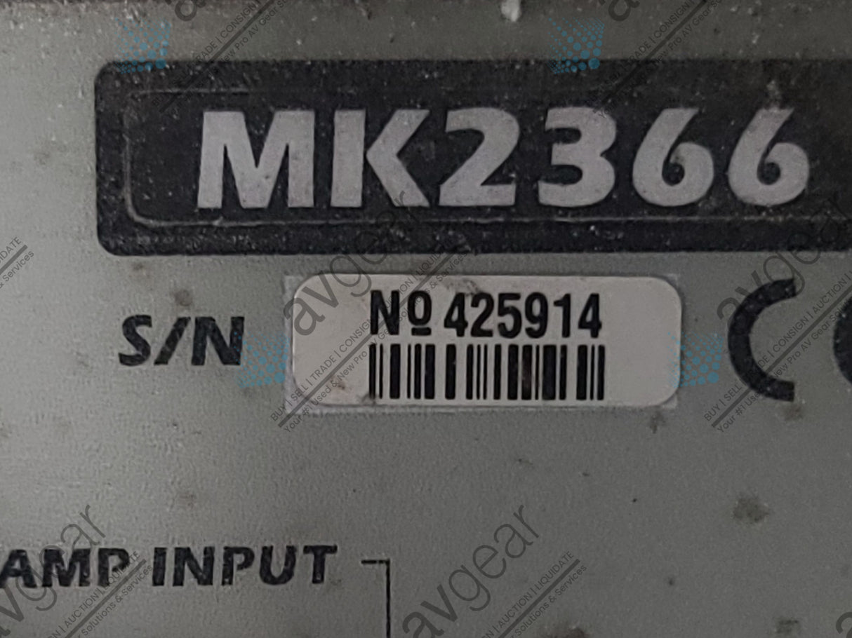 EAW MK2366 2-Way Full Range Passive Loudspeaker w/ Mounting Bracket