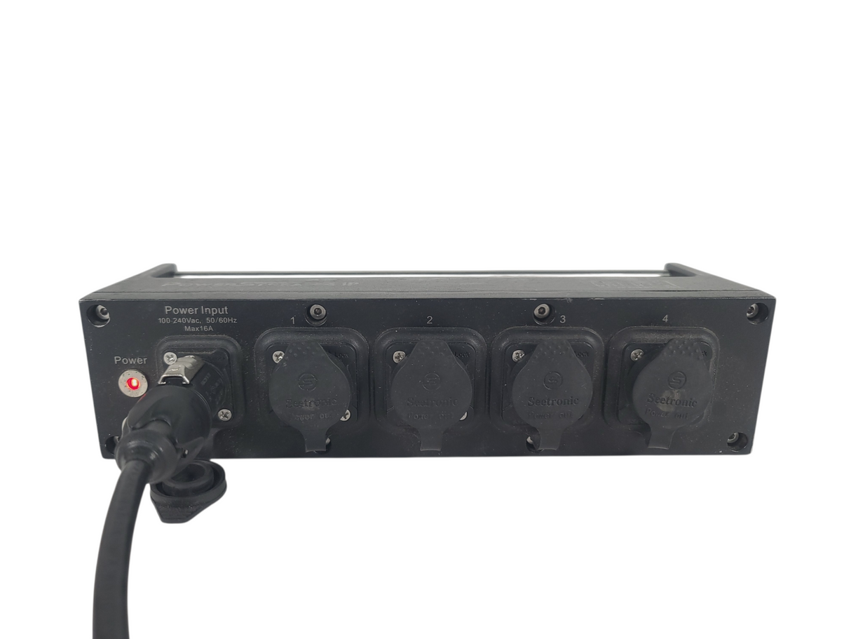 (2) Chauvet PowerStream 4 IP Power Splitters