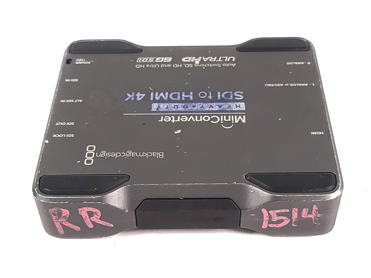 Blackmagic Design BMD-CONVMH/DUTYBSH4K Mini Converter Heavy Duty SDI to HDMI 4K (Needs Repair)
