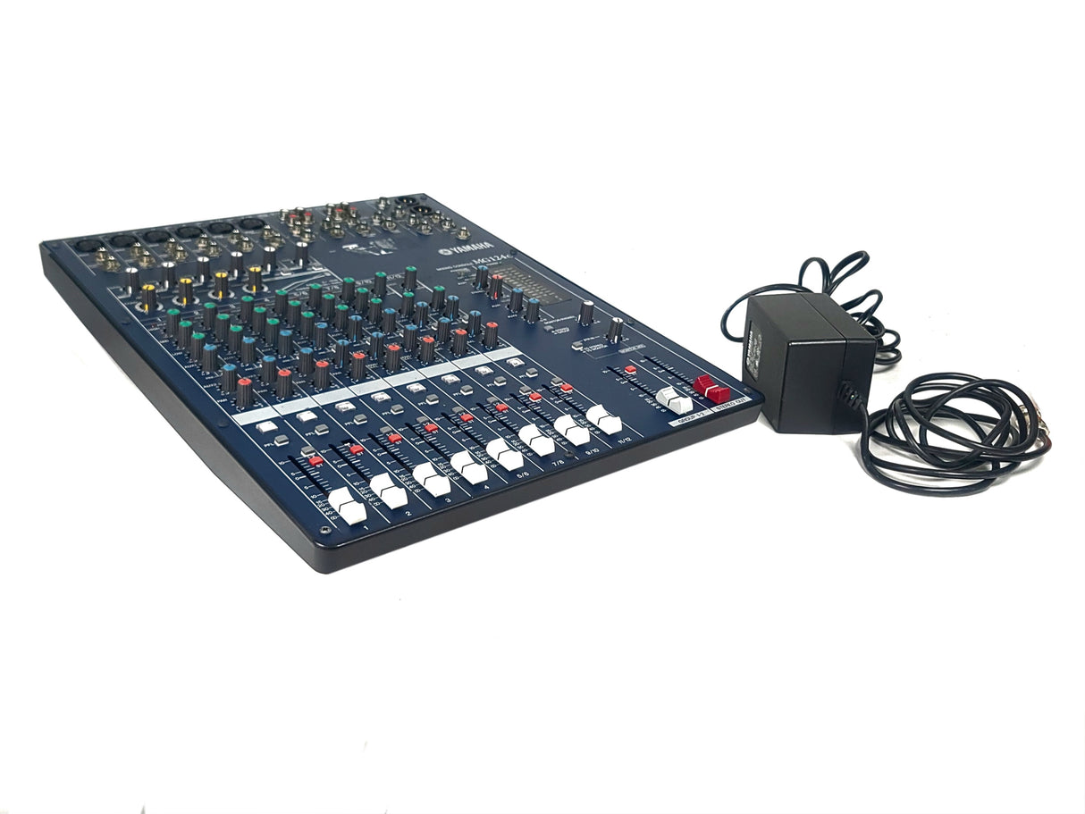 Yamaha MG124C 12-Channel Analog Mixer w/ PSU