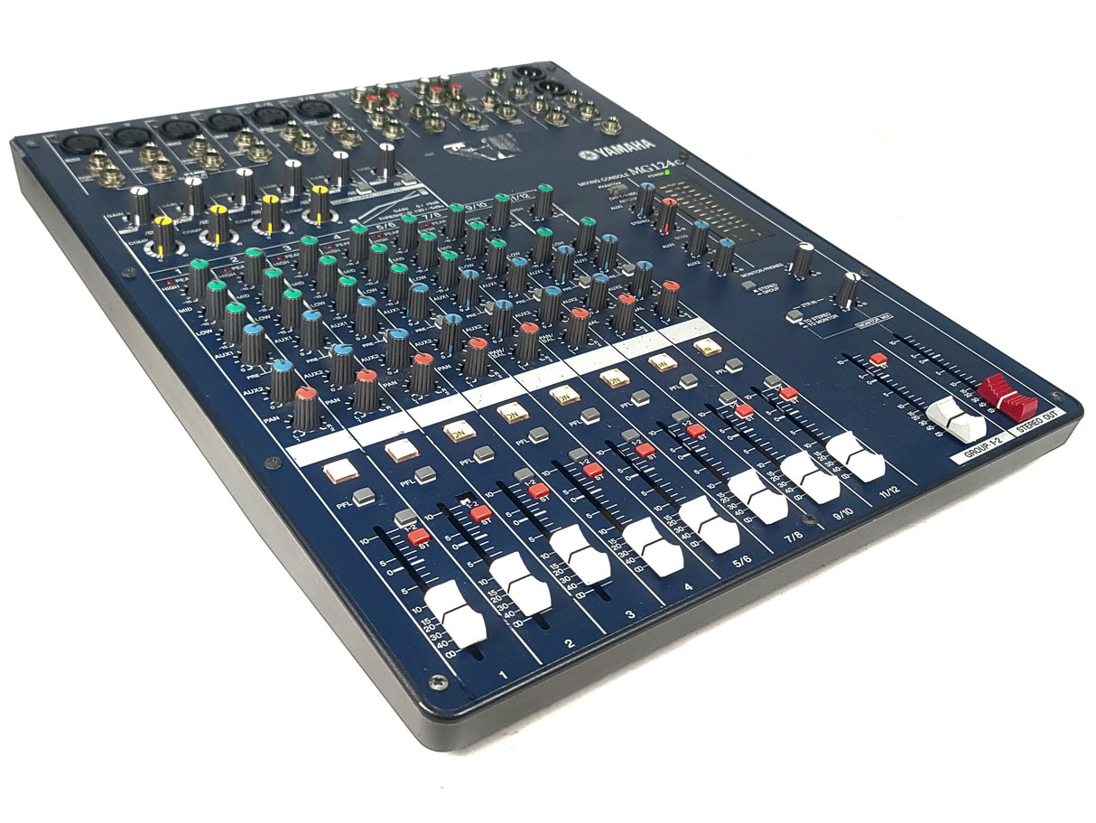 Yamaha MG124C 12-Channel Analog Mixer w/ PSU