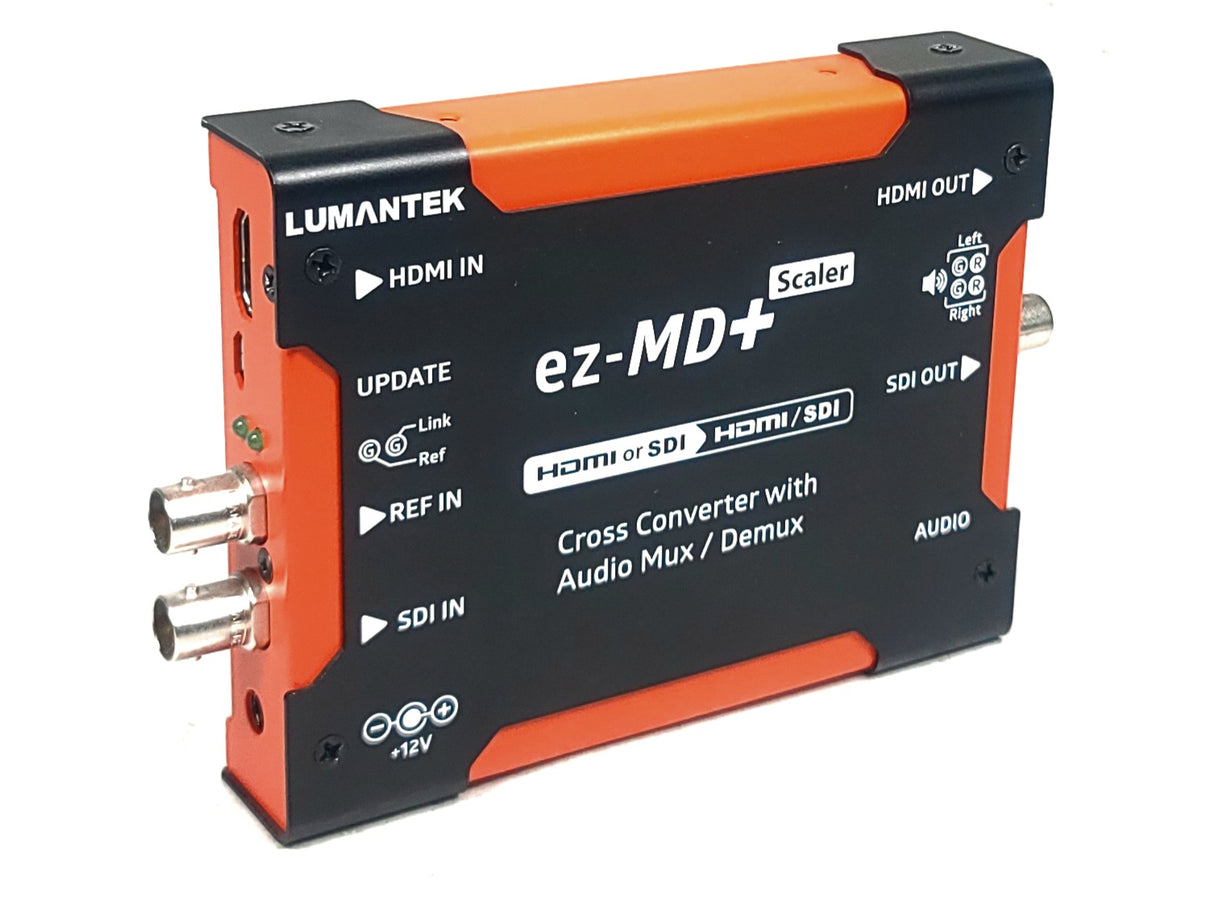 Lumantek EZ-MD+ HDMI/SDI Cross Converter with Audio Mux/Demux and Scaler