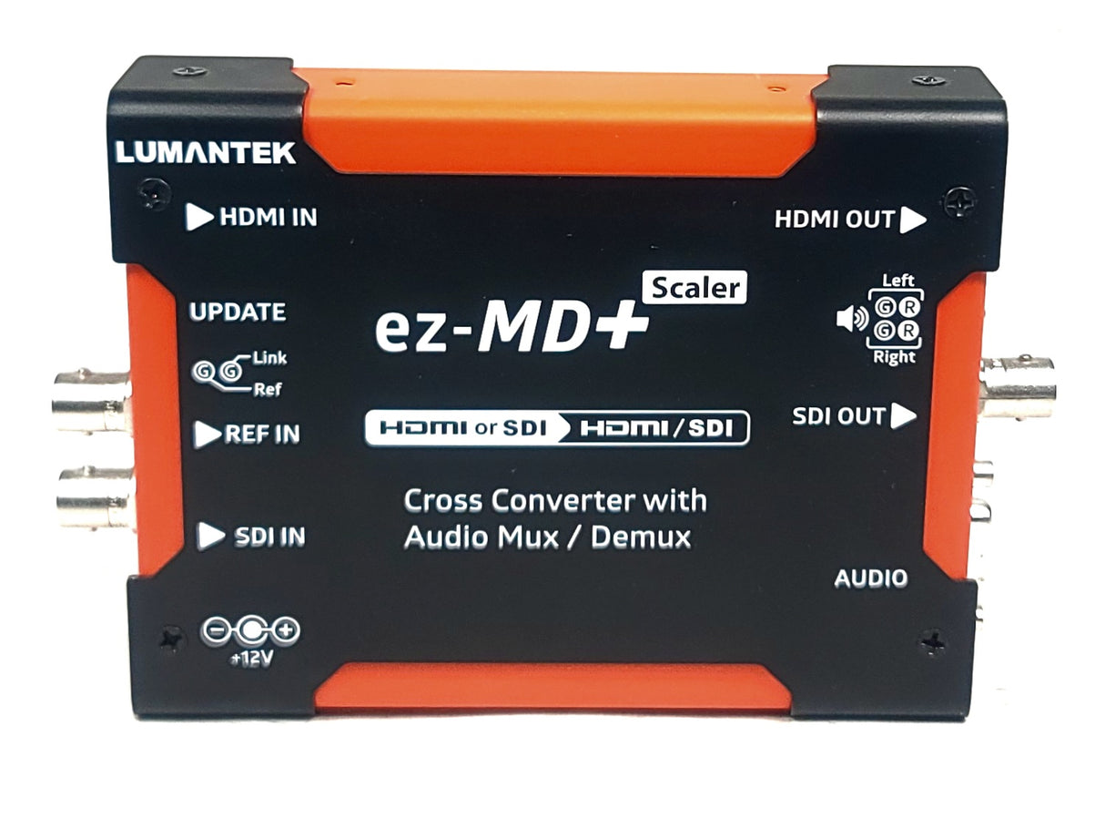 Lumantek EZ-MD+ HDMI/SDI Cross Converter with Audio Mux/Demux and Scaler