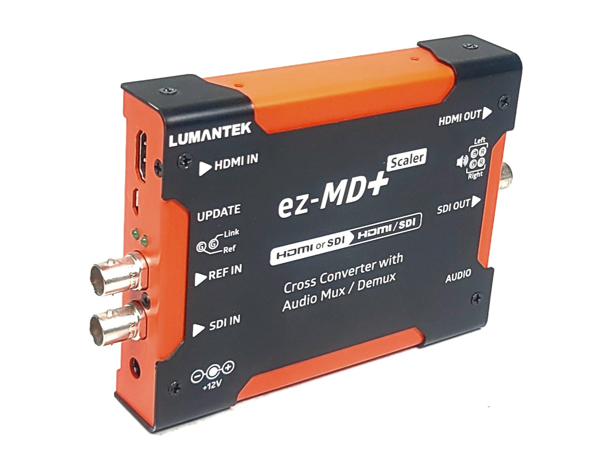 Lumantek EZ-MD+ HDMI/SDI Cross Converter with Audio Mux/Demux and Scaler