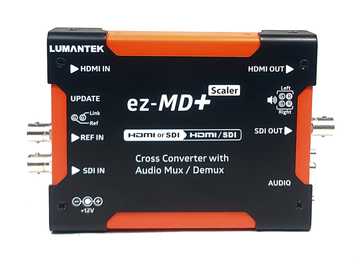 Lumantek EZ-MD+ HDMI/SDI Cross Converter with Audio Mux/Demux and Scaler