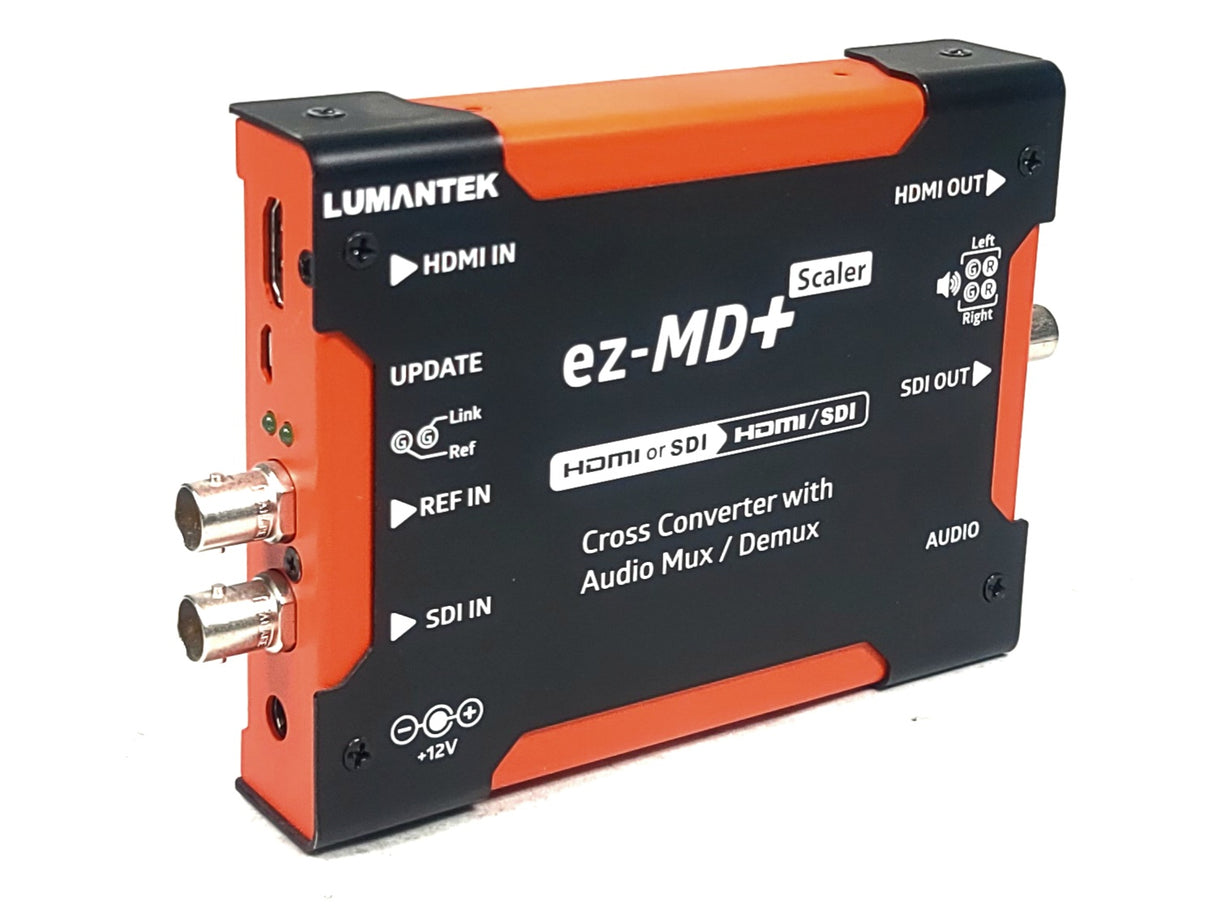 Lumantek EZ-MD+ HDMI/SDI Cross Converter with Audio Mux/Demux and Scaler